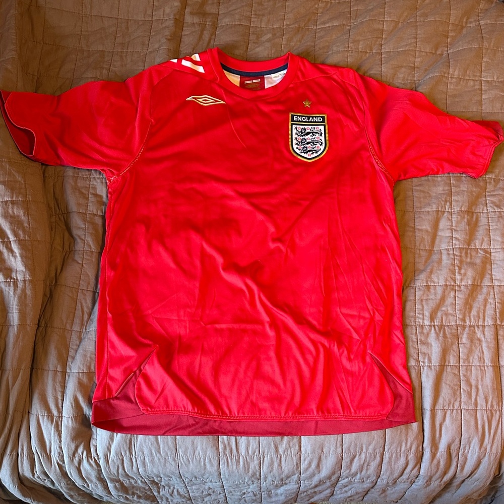 2006 England Umbro World Cup away jersey size L